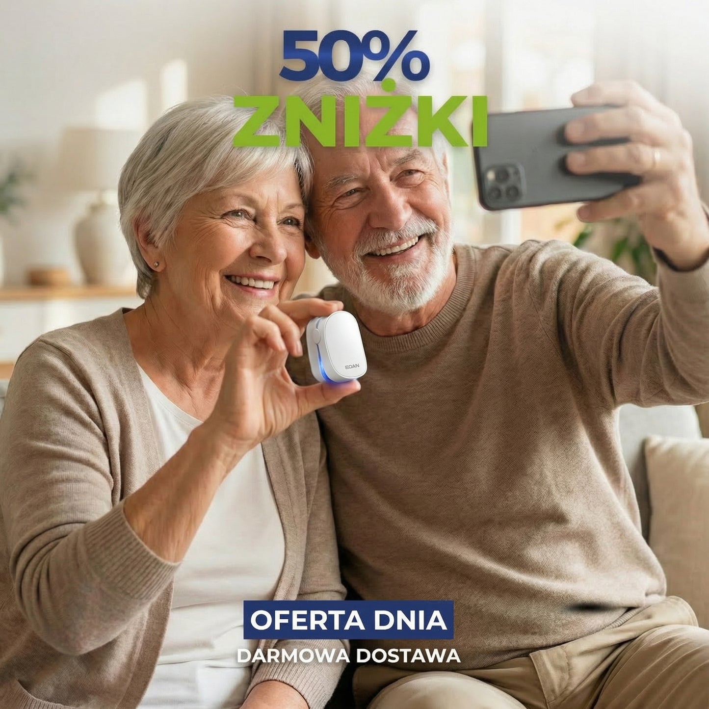 GlucoSense™ – Codzienne wsparcie zdrowia dzięki bezbolesnemu monitorowaniu 3 w 1
