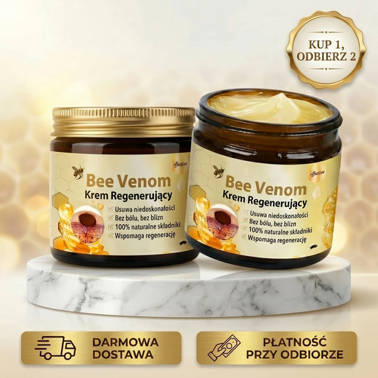 | KUP 1, OTRZYMAJ 2 | Bee Venom™ – Naturalna Regeneracja dla Gładkiej i Młodziej Wyglądającej Skóry